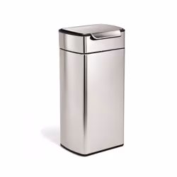 simplehuman CW2015, 30 L, Rectangulaire, Acier inoxydable, Acier inoxydable, Bouton, 339 mm