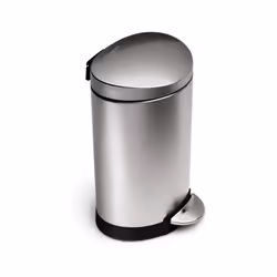 simplehuman CW1834CB, 6 L, Carré, Acier inoxydable, Acier inoxydable, Pédale, 236 mm