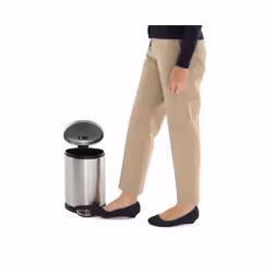 simplehuman CW1834CB poubelle 6 L Carré Acier inoxydable