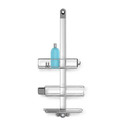 simplehuman BT1099 panier et rangement de douche Aluminium, Acier inoxydable Mural Serviteur de douche