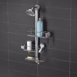 simplehuman BT1099 panier et rangement de douche Aluminium, Acier inoxydable Mural Serviteur de douche