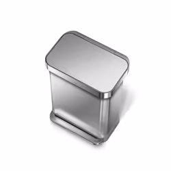 simplehuman CW2023 poubelle 55 L Rectangulaire Acier inoxydable