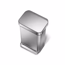 simplehuman CW2024 poubelle 45 L Rectangulaire Acier inoxydable