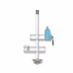 simplehuman BT1101, Aluminium, Acier inoxydable, Acier inoxydable, Mural, Panier pour douche, Mat, 2 pièce(s)