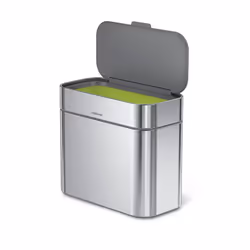 simplehuman CW1645 poubelle 4 L Rectangulaire Acier inoxydable