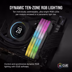 Corsair CMH64GX5M2B5200Z40K module de mémoire 64 Go 2 x 32 Go DDR5 5200 MHz - Vue supplémentaire 8