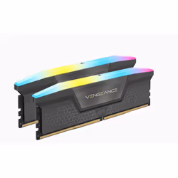 Corsair Vengeance RGB CMH64GX5M2B5600Z40K, 64 Go, 2 x 32 Go, DDR5, 5600 MHz, 288-pin DIMM