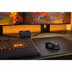 Corsair SCIMITAR ELITE WIRELESS souris Droitier RF Wireless + Bluetooth + USB Type-C Optique 26000 DPI - Vue supplémentaire 4