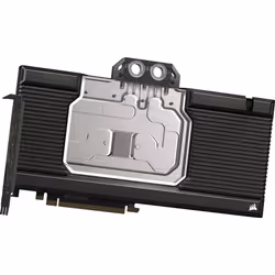 Corsair Hydro X Series XG7 RGB, Bloc d'eau, Nickel, Noir, 1/4", 60 °C, 151 mm