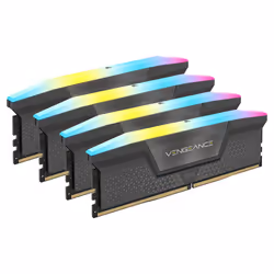 Corsair Vengeance RGB CMH64GX5M4B5600Z36, 64 Go, 4 x 16 Go, DDR5, 5600 MHz