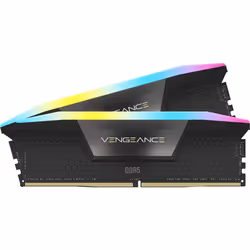 Corsair Vengeance RGB CMH64GX5M2B6000Z40, 64 Go, 2 x 32 Go, DDR5, 6000 MHz, 288-pin DIMM