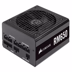 Corsair RM650, 650 W, 100 - 240 V, 47 - 63 Hz, 10 - 5 A, 130 W, 648 W