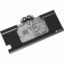 Corsair CX-9020006-WW, Bloc d'eau, Noir, 1/4"