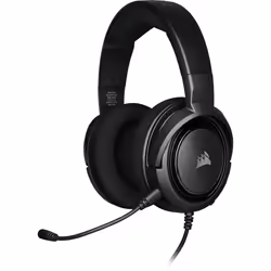 Corsair HS35, Avec fil, Jouer, 20 - 20000 Hz, 250 g, Casque, Charbon