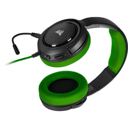 Corsair HS35 Noir, Vert