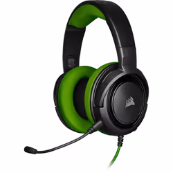 Corsair HS35 Noir, Vert