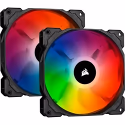 Corsair CO-9050096-WW, Ventilateur, 14 cm, 1150 tr/min, 62 cfm, Noir, Gris