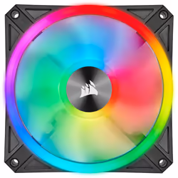 Corsair CO-9050099-WW, Ventilateur, 14 cm, 1250 tr/min, 26 dB, 41,8 cfm, Noir, Gris
