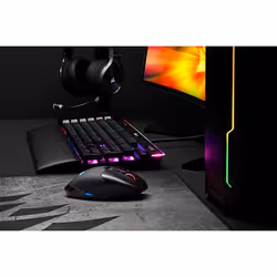Corsair DARK CORE RGB PRO souris Droitier RF Wireless + Bluetooth + USB Type-A Optique 18000 DPI - Vue supplémentaire 19
