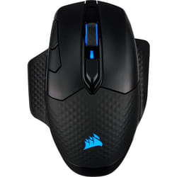Corsair DARK CORE RGB SE souris Droitier RF Wireless + Bluetooth + USB Type-A Optique 18000 DPI
