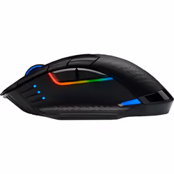 Corsair DARK CORE RGB SE souris Droitier RF Wireless + Bluetooth + USB Type-A Optique 18000 DPI