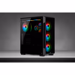 Corsair iCUE 220T RGB Midi Tower Noir - Vue supplémentaire 4