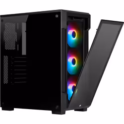 Corsair iCUE 220T RGB Midi Tower Noir - Vue supplémentaire 8