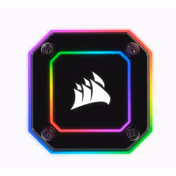 Corsair ICue H100i Elite Processeur Refroidisseur de liquide tout-en-un 12 cm Noir
