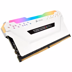 Corsair Vengeance RGB Pro CMW16GX4M2D3600C18W, 16 Go, 2 x 8 Go, DDR4, 3600 MHz, 288-pin DIMM