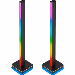 Corsair iCUE LT100, Panneau intelligent, Noir, Multicolore, Chambre d'enfant, Couloir, Couloir, Home office, Salon, Bureau, 1 ...