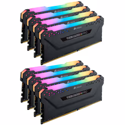 Corsair Vengeance RGB Pro CMW256GX4M8E3200C16 module de mémoire 256 Go 8 x 32 Go DDR4 3200 MHz