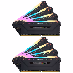 Corsair Vengeance RGB Pro CMW256GX4M8E3200C16 module de mémoire 256 Go 8 x 32 Go DDR4 3200 MHz