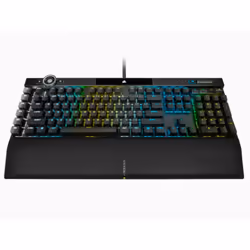 Corsair K100 RGB clavier USB QWERTZ Néerlandais Noir