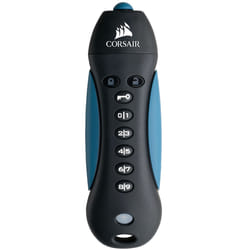 Corsair Padlock 3 lecteur USB flash 128 Go USB Type-A 3.2 Gen 1 (3.1 Gen 1) Noir, Bleu