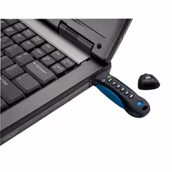 Corsair Padlock 3 lecteur USB flash 128 Go USB Type-A 3.2 Gen 1 (3.1 Gen 1) Noir, Bleu - Vue supplémentaire 4