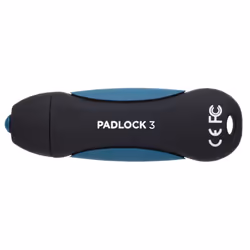 Corsair Padlock 3 lecteur USB flash 128 Go USB Type-A 3.2 Gen 1 (3.1 Gen 1) Noir, Bleu - Vue supplémentaire 5