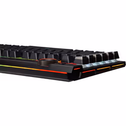 Corsair K100 RGB Optical-Mechanical Gaming clavier USB QWERTZ Allemand Noir - Vue supplémentaire 10