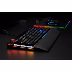 Corsair K100 RGB Optical-Mechanical Gaming clavier USB QWERTZ Allemand Noir - Vue supplémentaire 24