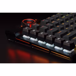 Corsair K100 RGB Optical-Mechanical Gaming clavier USB QWERTZ Allemand Noir - Vue supplémentaire 26