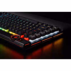 Corsair K100 RGB Optical-Mechanical Gaming clavier USB QWERTZ Allemand Noir - Vue supplémentaire 28