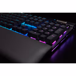 Corsair K100 RGB Optical-Mechanical Gaming clavier USB QWERTZ Allemand Noir - Vue supplémentaire 30