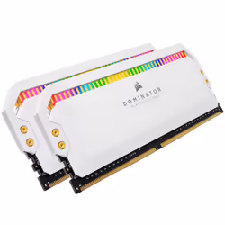Corsair Dominator CMT16GX4M2C3200C16W, 16 Go, 2 x 8 Go, DDR4, 3200 MHz, 288-pin DIMM