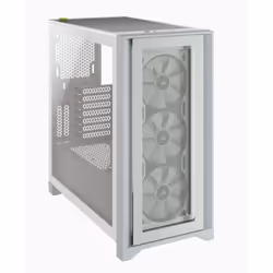 Corsair iCUE 4000X RGB Midi Tower Blanc - Vue supplémentaire 18
