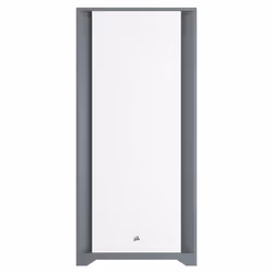 Corsair 5000D Tempered Glass, Midi Tower, PC, Blanc, Plastique, Acier, Verre trempé, Jouer, 17 cm