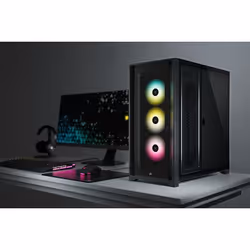 Corsair iCUE 5000X RGB Midi Tower Noir - Vue supplémentaire 24