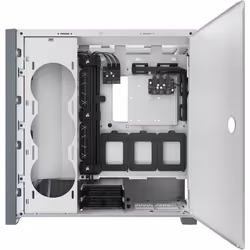 Corsair iCUE 5000X RGB Midi Tower Blanc - Vue supplémentaire 10
