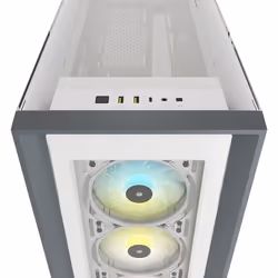 Corsair iCUE 5000X RGB Midi Tower Blanc - Vue supplémentaire 6