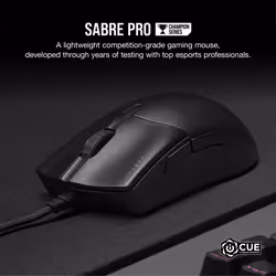 Corsair SABRE PRO souris Droitier USB Type-A Optique 18000 DPI
