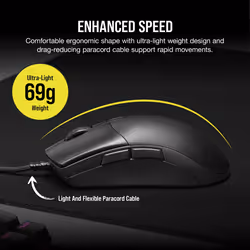 Corsair SABRE PRO souris Droitier USB Type-A Optique 18000 DPI