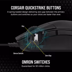 Corsair SABRE RGB PRO souris Droitier USB Type-A Optique 18000 DPI - Vue supplémentaire 4